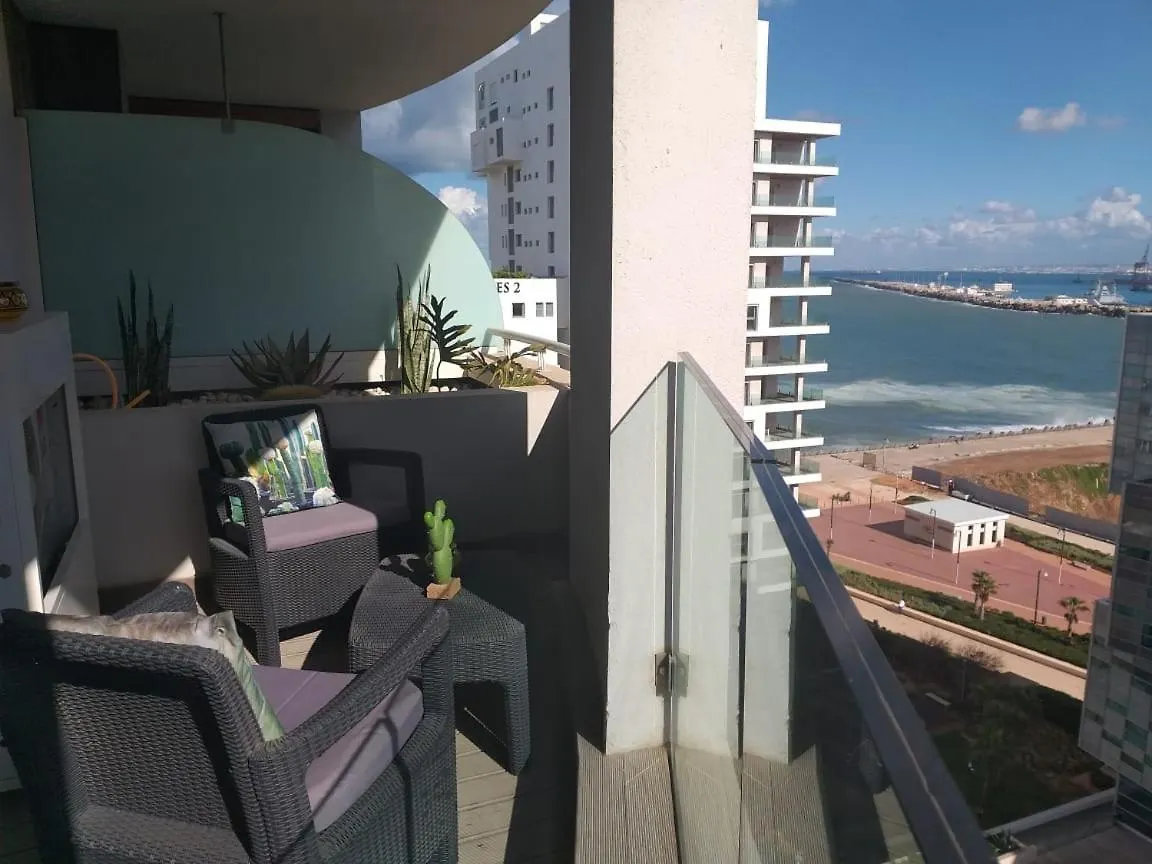 Stunning One Bedroom Flat At Casablanca Marina 10Th Floor Sea View